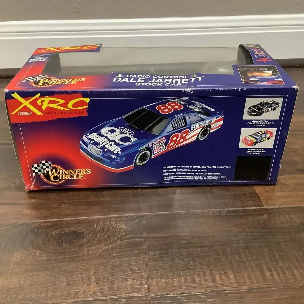 Tonka XRC Winner's Circle Dale Jarrett 88 Ford Quality Care Radio Controled Car